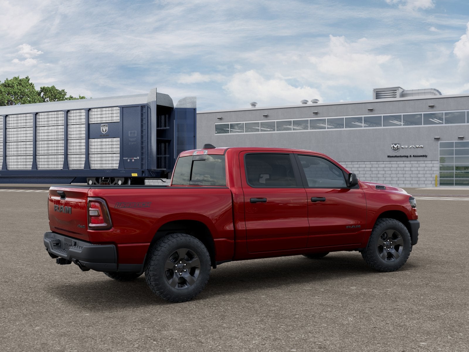 2026 RAM 1500 RAM 1500 WARLOCK CREW CAB 4X4 5'7' BOX