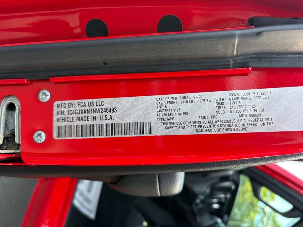 2022 Jeep Wrangler Sport S 4x4