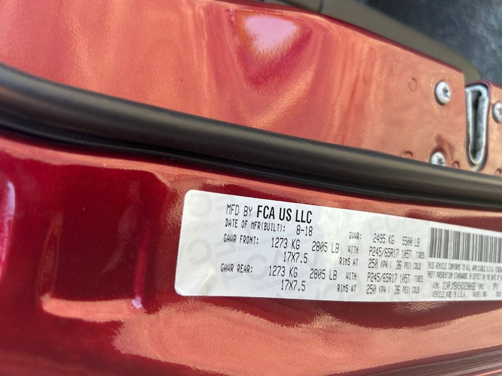 2019 Jeep Cherokee Trailhawk 4x4