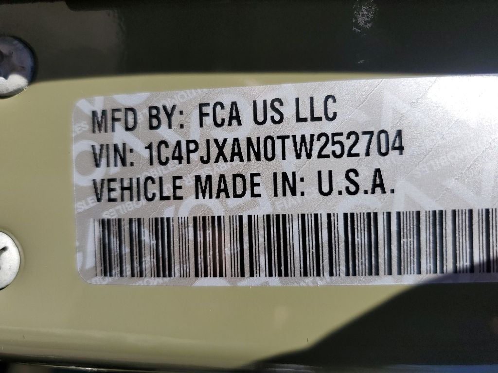 2026 Jeep Wrangler Sport