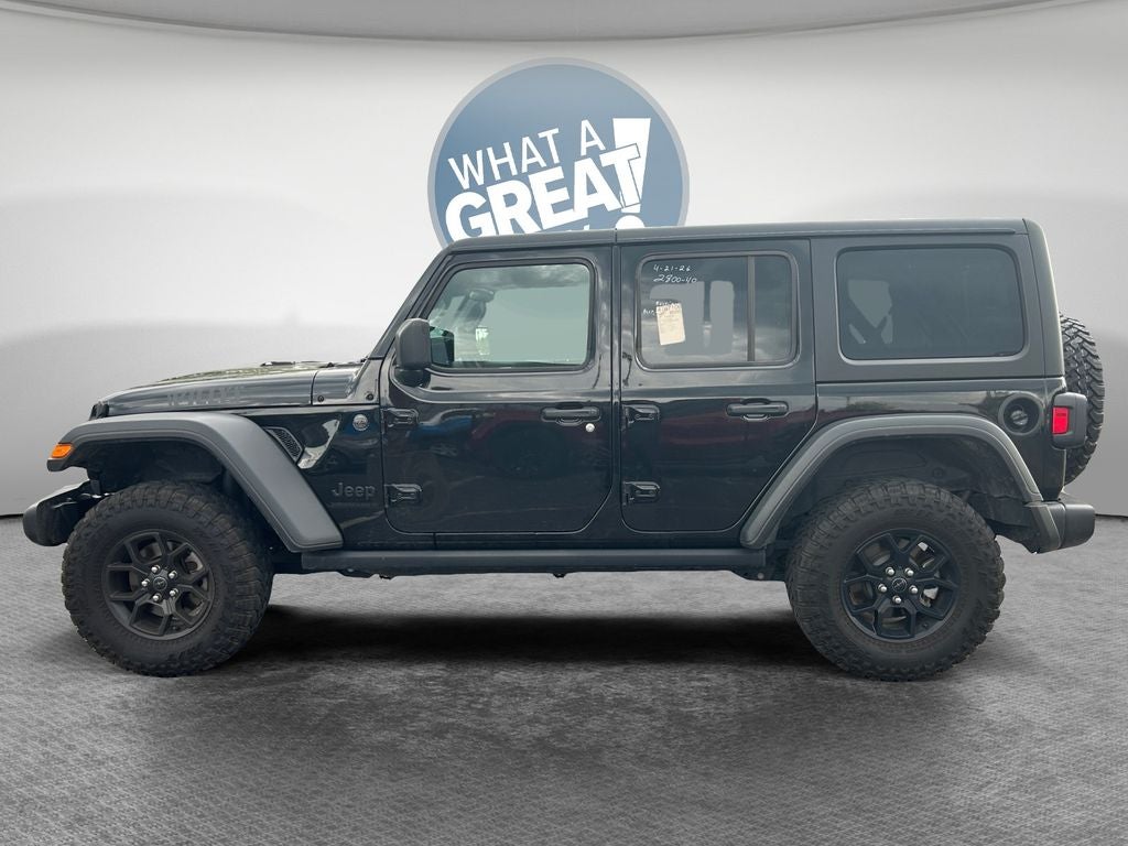 2025 Jeep Wrangler 4-Door Willys 4x4