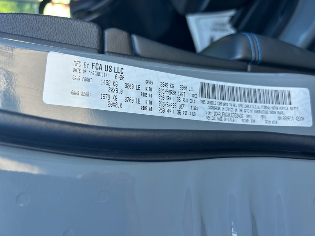 2020 Jeep Grand Cherokee Upland 4x4