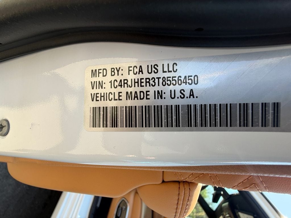 2026 Jeep Grand Cherokee Summit