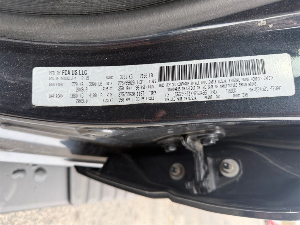 2019 RAM 1500 Big Horn/Lone Star