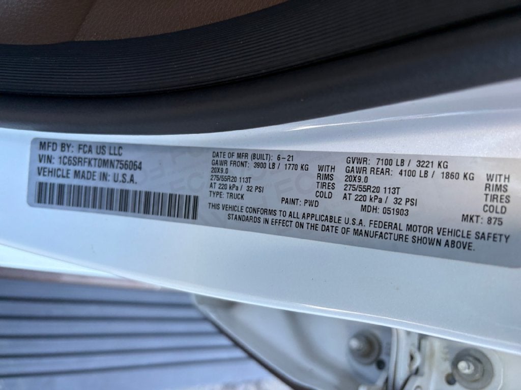 2021 RAM 1500 Limited