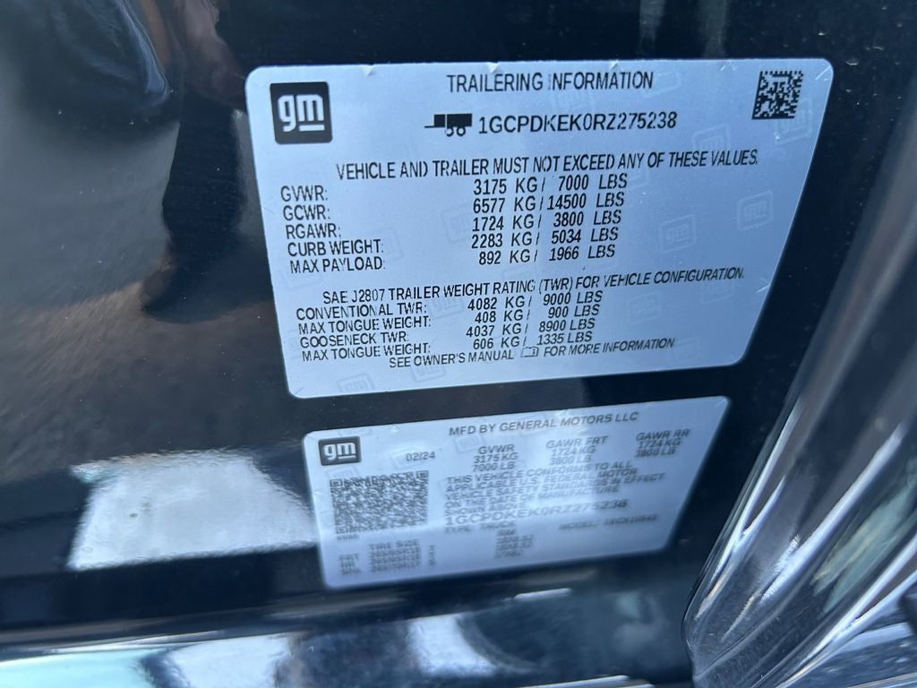 2024 Chevrolet Silverado 1500 LT