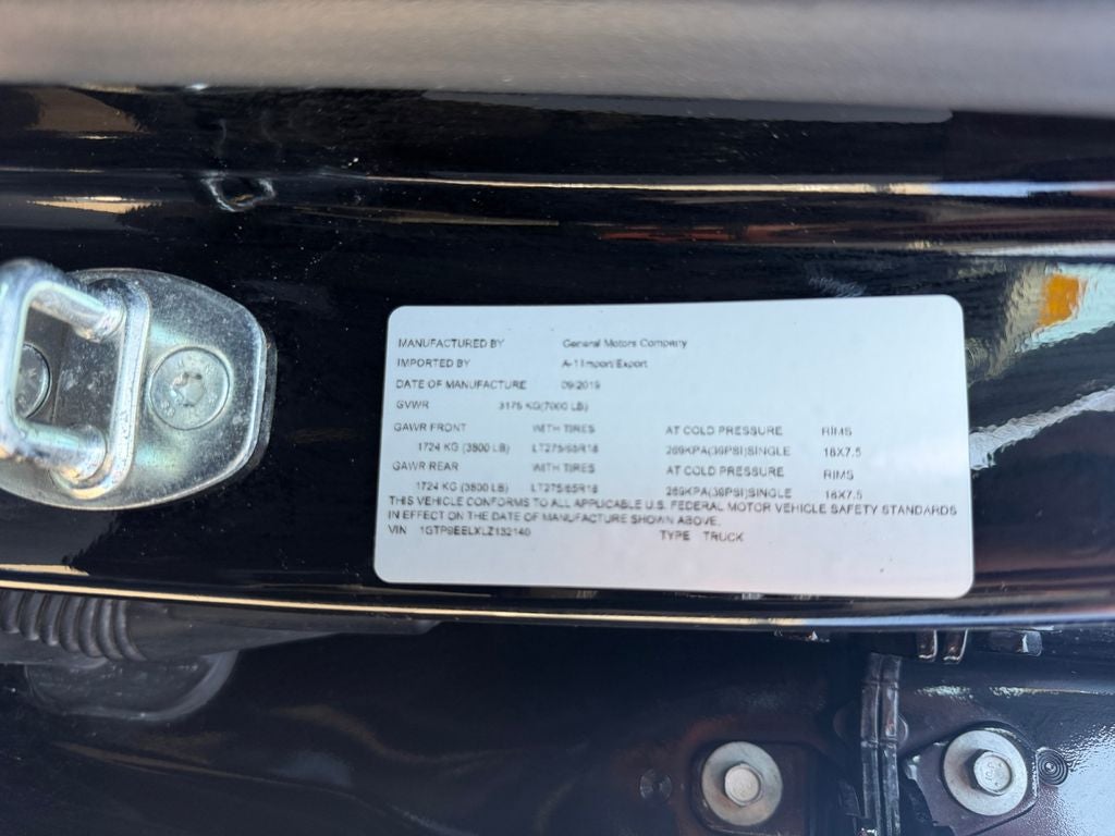 2020 GMC Sierra 1500 AT4