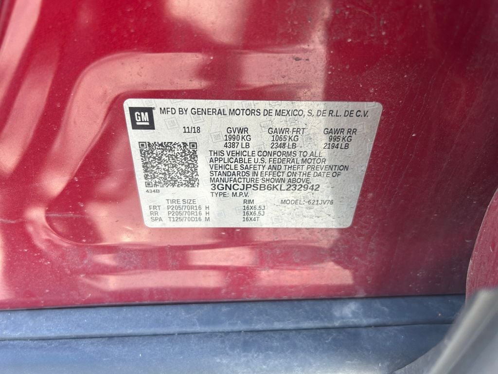 2019 Chevrolet Trax LT