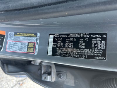 2022 Hyundai Santa Cruz SEL