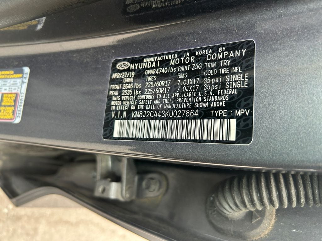 2019 Hyundai Tucson SE