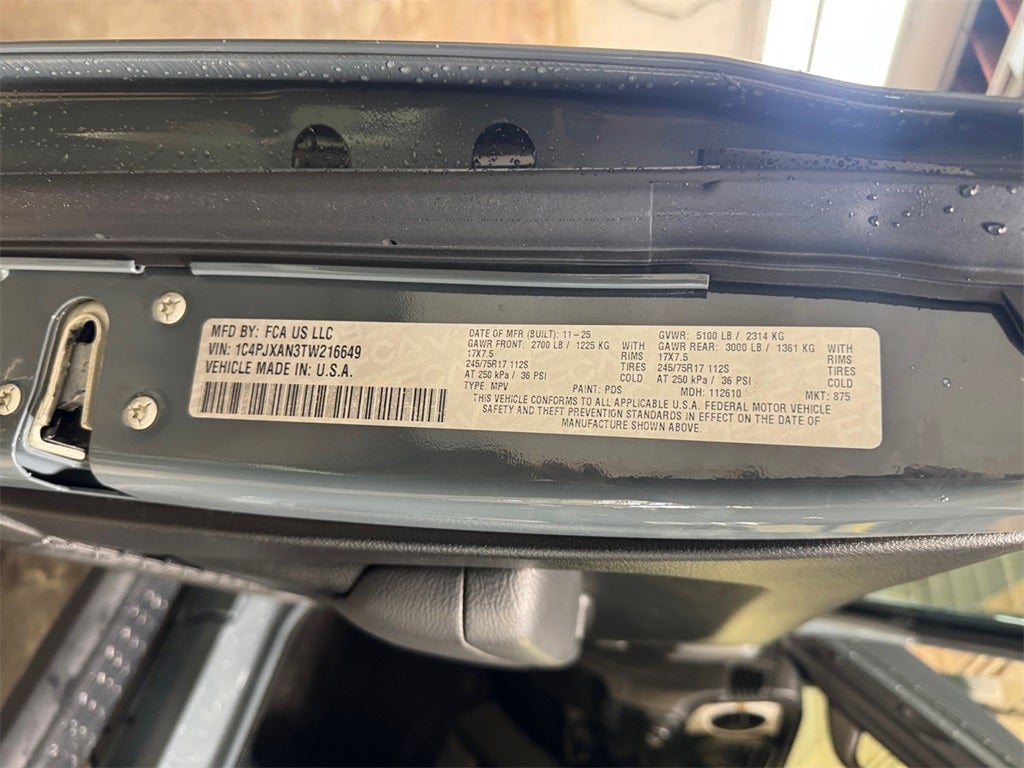 2026 Jeep Wrangler Sport S