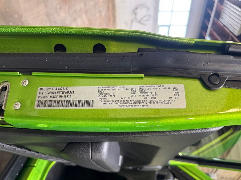 2026 Jeep Wrangler Willys