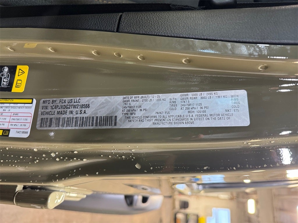 2026 Jeep Wrangler Sport S