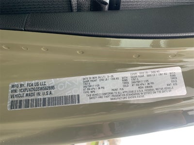 2025 Jeep Wrangler Sport S