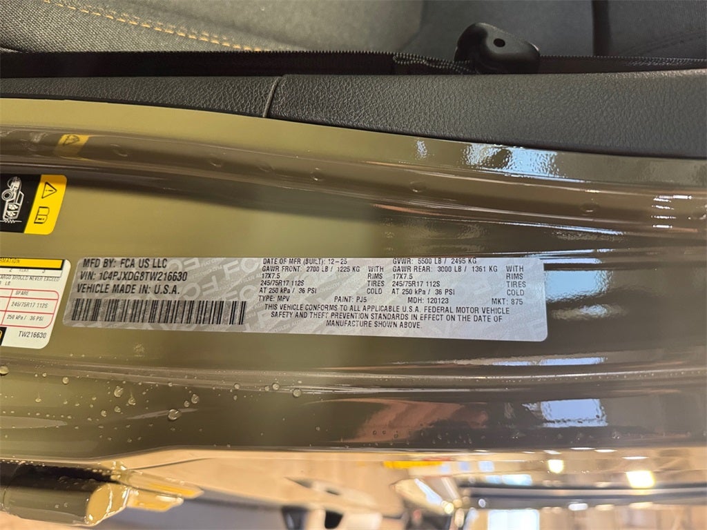 2026 Jeep Wrangler Sport S