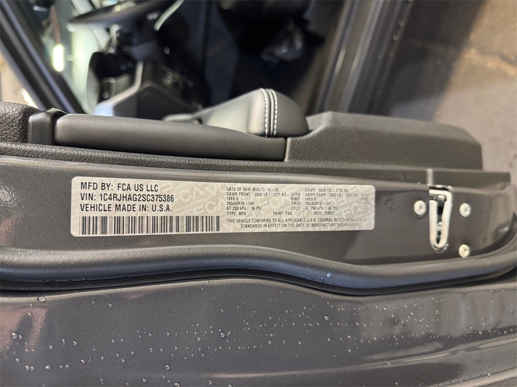 2025 Jeep Grand Cherokee Altitude X