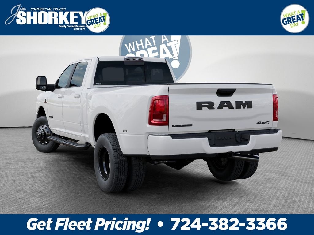 2026 RAM 3500 Laramie Night DRW 4x4 / 6.7L Diesel / 8' Bed