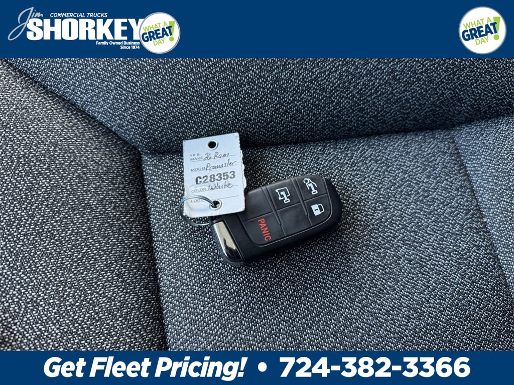 2026 RAM Promaster High Roof / 159" WB