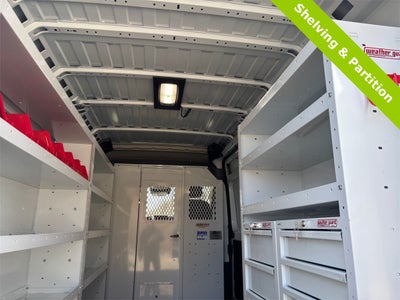 2024 RAM Promaster High Roof / 159" WB / Shelving & Partition