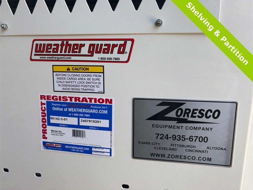 2024 RAM Promaster High Roof / 159" WB / Shelving & Partition