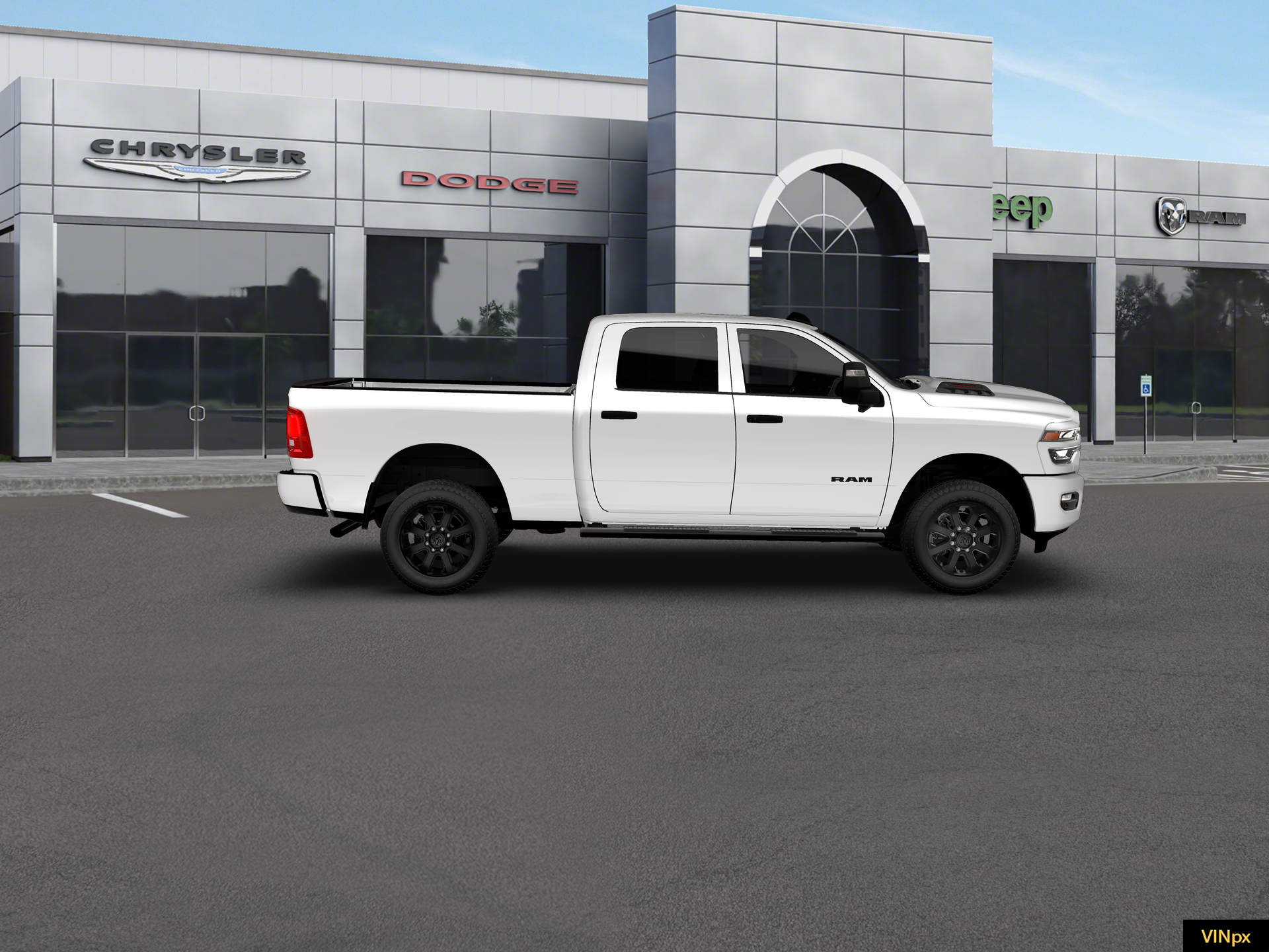 2026 RAM 2500 Tradesman Black Express 4x4 / 6.4L Hemi / 6'4" Bed