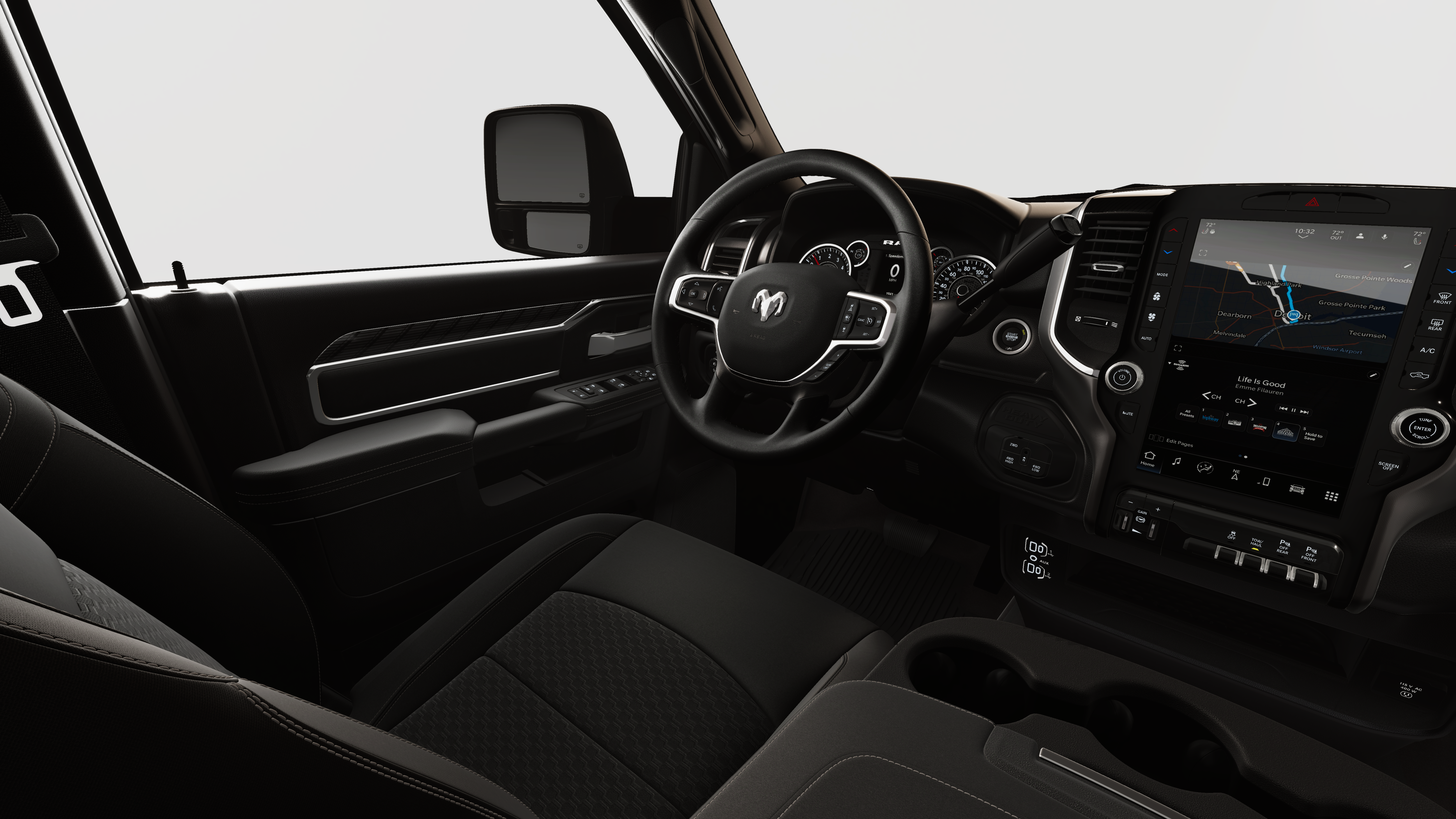 2026 RAM 2500 Big Horn Night Edition 4x4 / 6.4L Hemi / 6'4" Bed