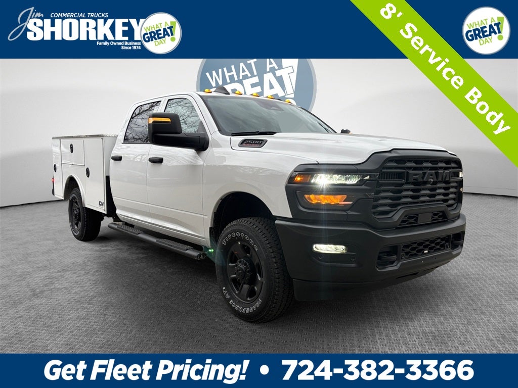 2026 RAM 2500 Tradesman 4x4 / 6.4L Hemi / 8' Service Body
