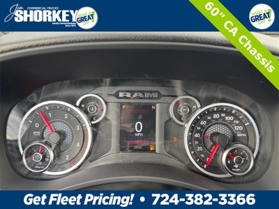 2026 RAM 5500 Tradesman DRW 4x4 / 6.7L Diesel / 60" CA Chassis