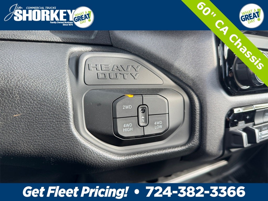 2026 RAM 5500 Tradesman DRW 4x4 / 6.7L Diesel / 60" CA Chassis