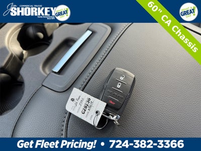 2026 RAM 5500 Tradesman DRW 4x4 / 6.7L Diesel / 60" CA Chassis