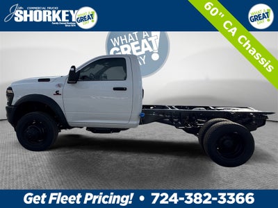 2026 RAM 5500 Tradesman DRW 4x4 / 6.7L Diesel / 60" CA Chassis