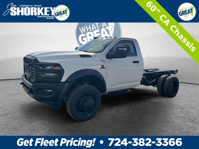 2026 RAM 5500 Tradesman DRW 4x4 / 6.7L Diesel / 60" CA Chassis