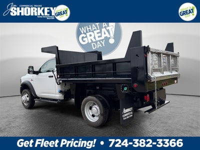 2026 RAM 5500 Tradesman DRW 4x4 / 6.7L Diesel / 9'6" Steel Dump