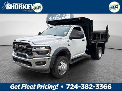 2026 RAM 5500 Tradesman DRW 4x4 / 6.7L Diesel / 9'6" Steel Dump