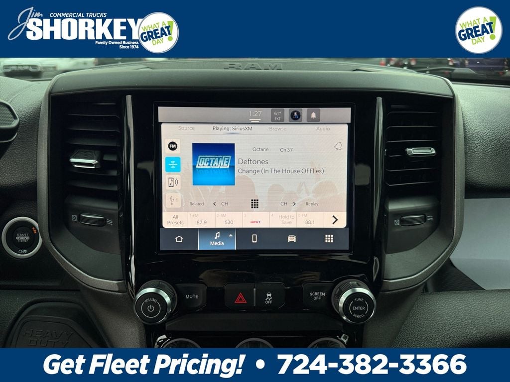 2026 RAM 5500 Tradesman DRW 4x4 / 6.7L Diesel / 84" CA Chassis