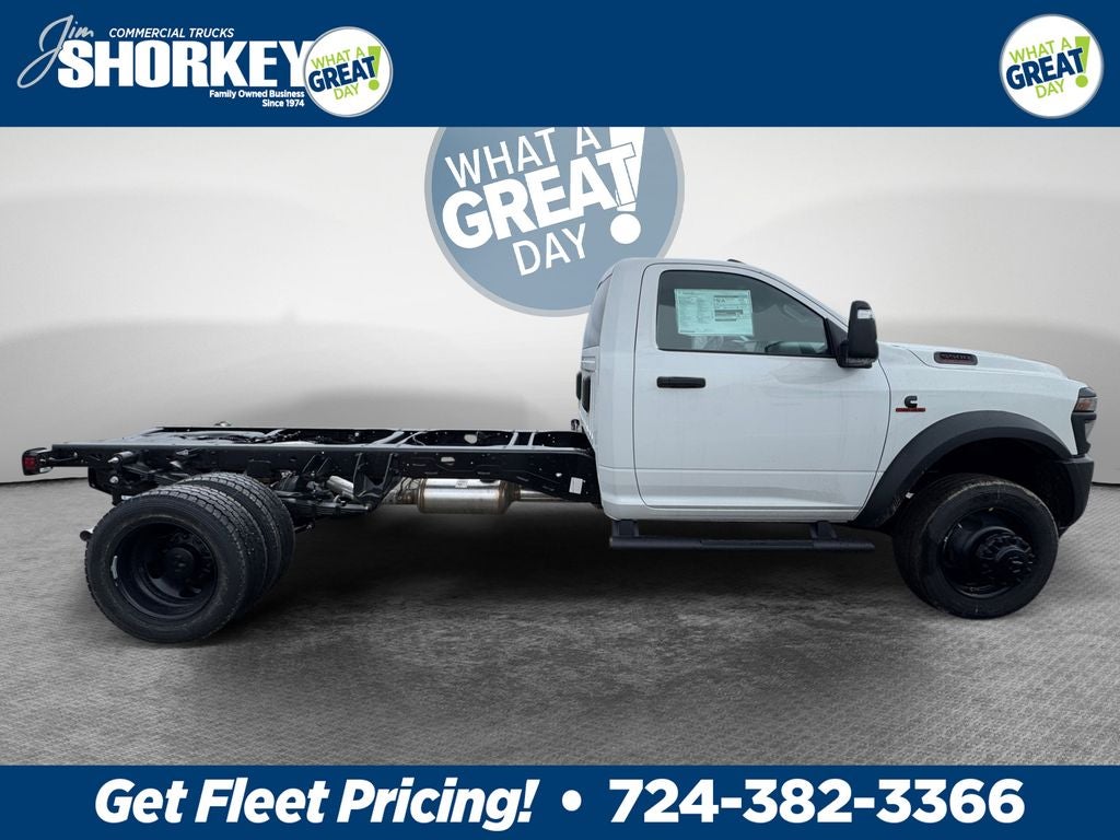 2026 RAM 5500 Tradesman DRW 4x4 / 6.7L Diesel / 84" CA Chassis