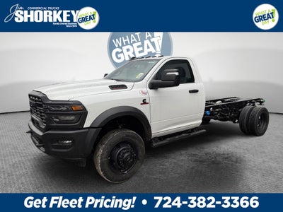 2026 RAM 5500 Tradesman DRW 4x4 / 6.7L Diesel / 84" CA Chassis