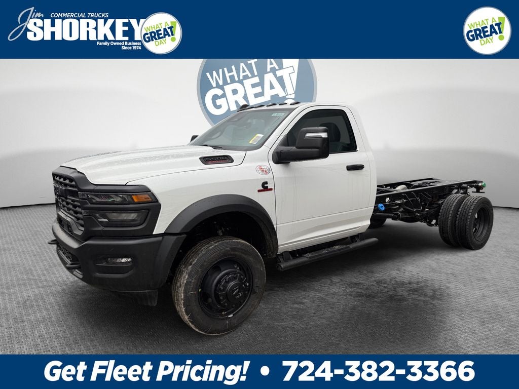 2026 RAM 5500 Tradesman DRW 4x4 / 6.7L Diesel / 84" CA Chassis