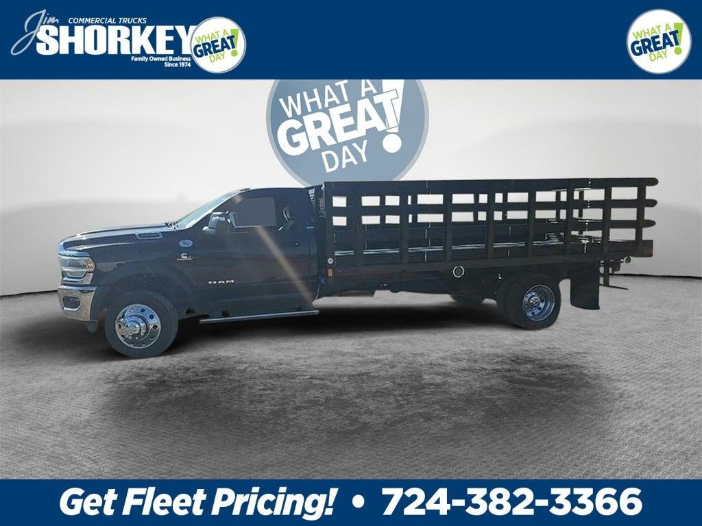 2024 RAM 5500 SLT 4x4 / 6.7L Diesel / 16' Stake Bed