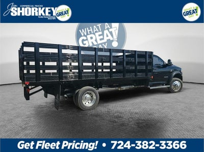 2024 RAM 5500 SLT 4x4 / 6.7L Diesel / 16' Stake Bed