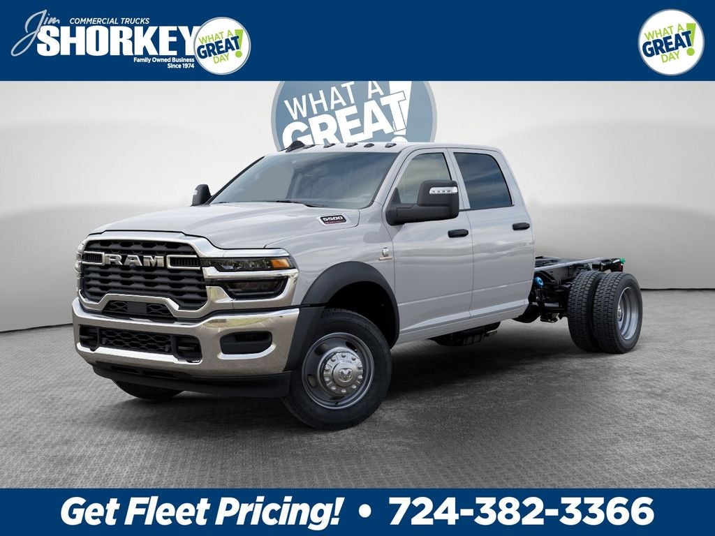 2026 RAM 5500 Tradesman DRW 4x4 / 6.7L Diesel / 60" CA Chassis