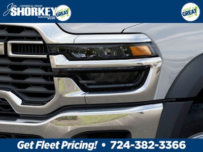 2026 RAM 5500 Tradesman DRW 4x4 / 6.7L Diesel / 84" CA Chassis
