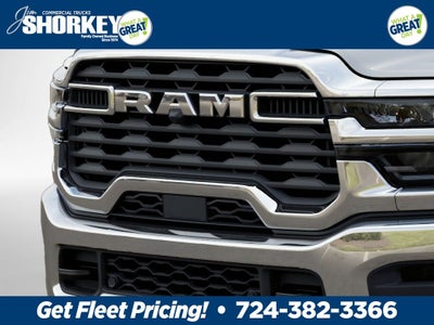 2026 RAM 5500 Tradesman DRW 4x4 / 6.7L Diesel / 84" CA Chassis