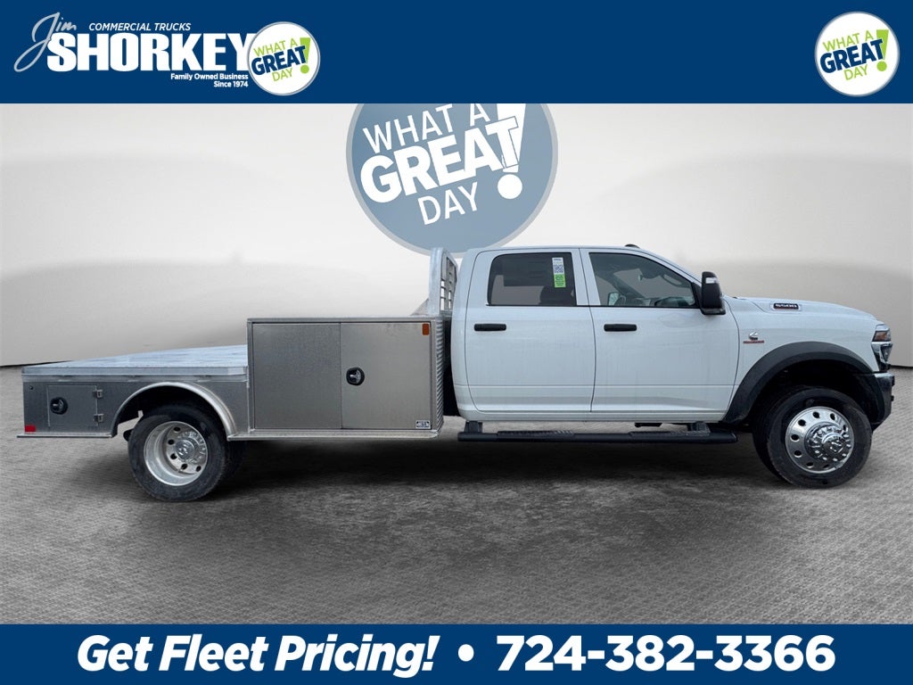 2026 RAM 5500 Tradesman DRW 4x4 / 6.7L Diesel / 11' Aluminum Flatbed