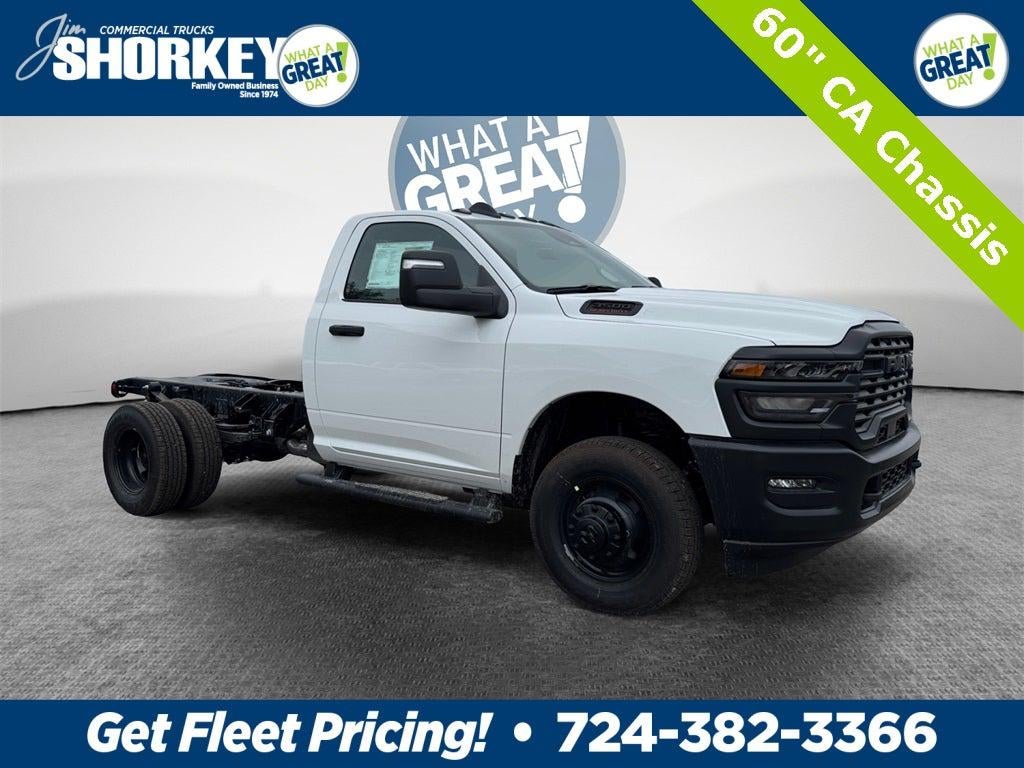 2026 RAM 3500 Tradesman DRW 4x4 / 6.4L Hemi / 60" CA Chassis
