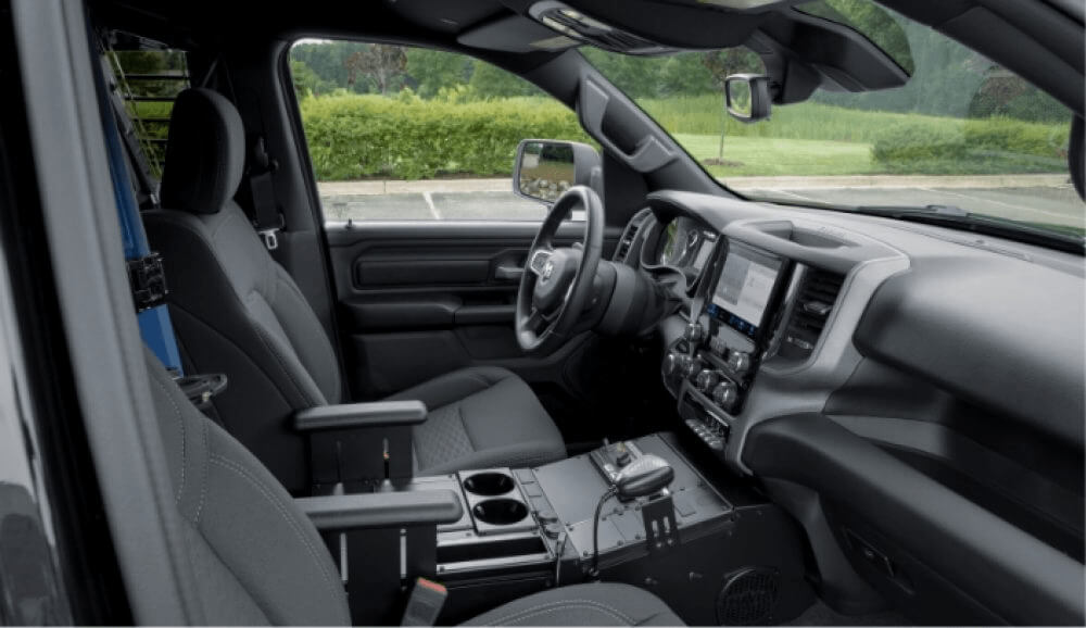 emergency vehicle interior Jim Shorkey CDJR North Hills in Pittsburgh PA