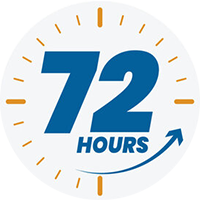 72-Hour Satisfaction Guarantee