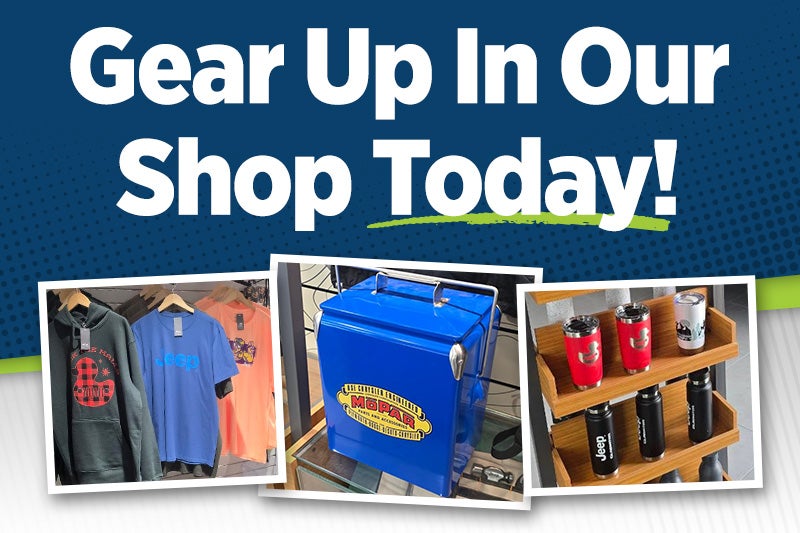 Gear Up In Our Shop Today