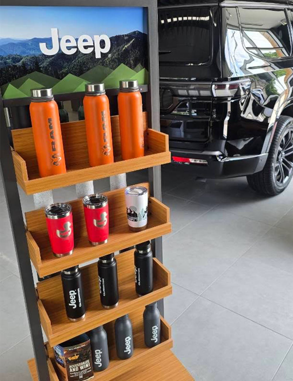 Store Bottles Shelf